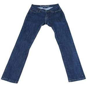 Levi's 523‎ Tilted Straight Leg Jeans Womens 6/28 Medium Blue Denim Medium Wash
